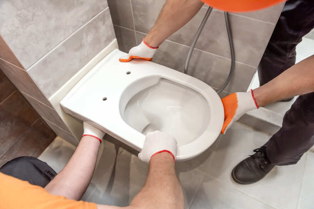 montare WC suspendat