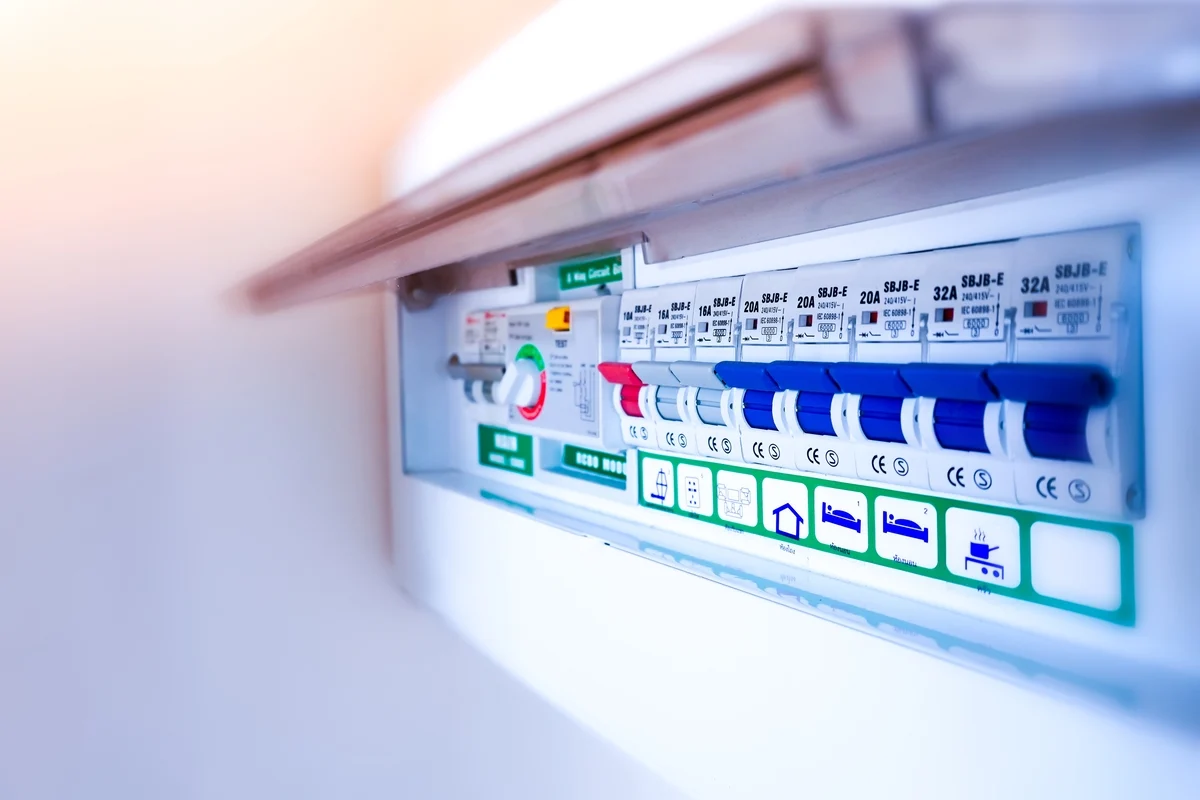 tablou electric cu sigurante diferentiale si automate 