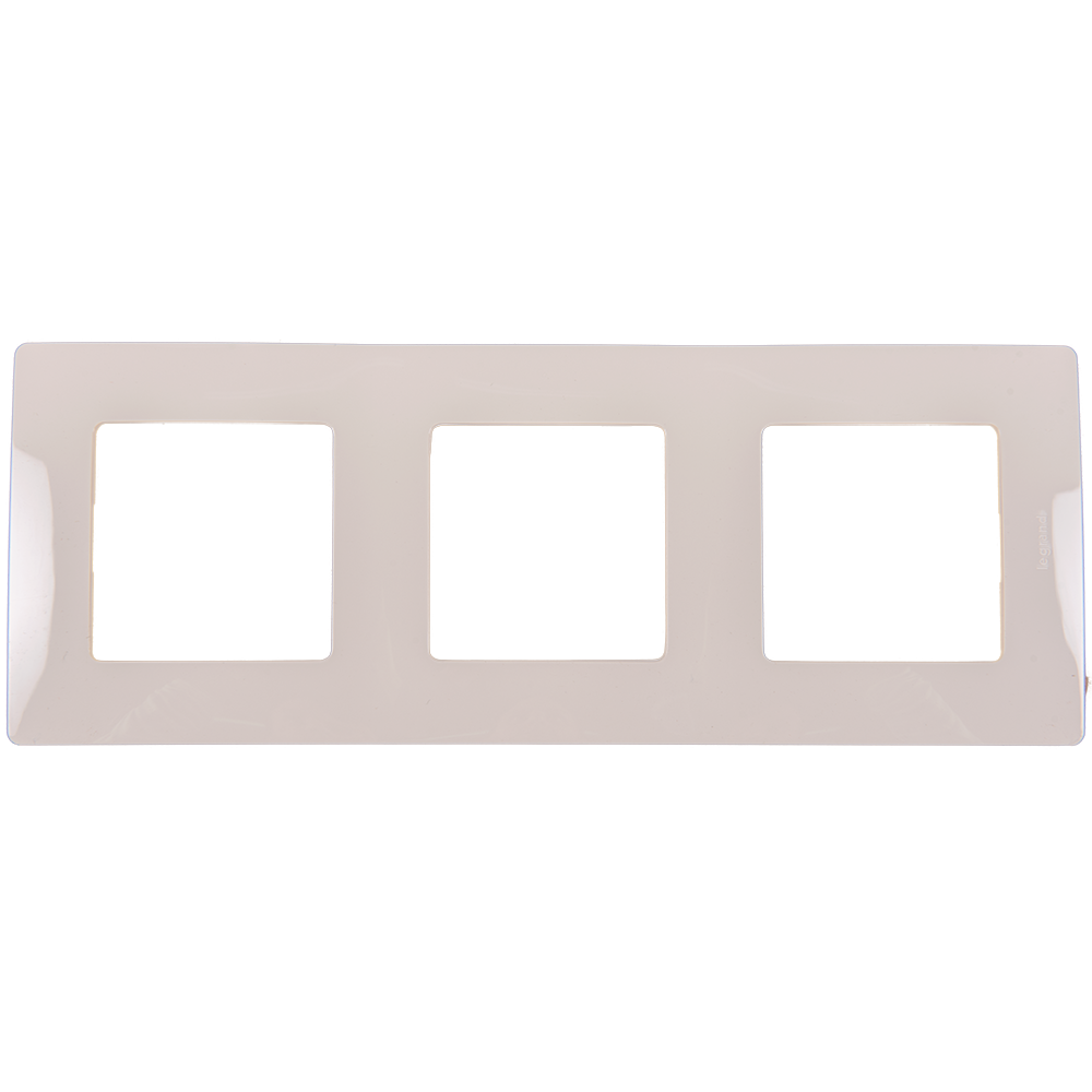 Rama decor 3 module Niloe, Legrand 665013, ivoar