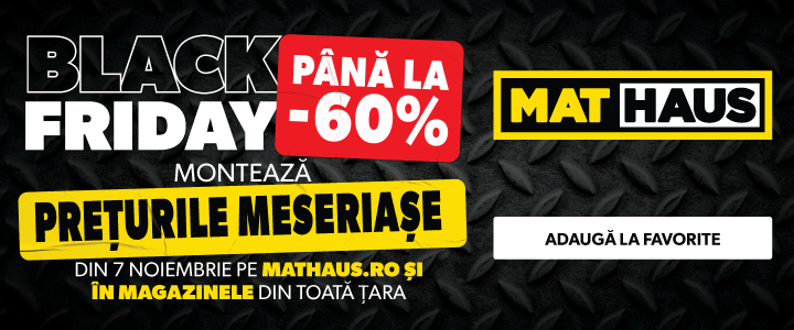 Black Friday MatHaus adauga la favorite