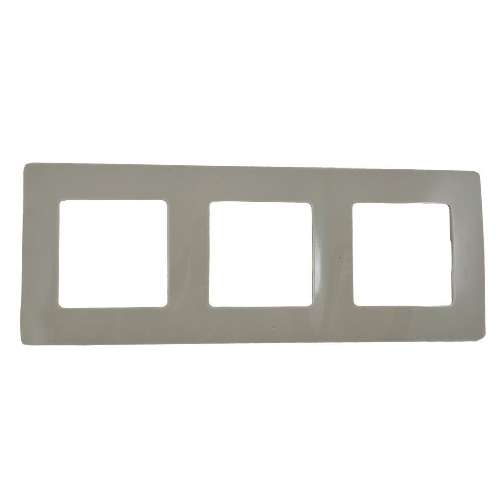 Rama decor 3 module Niloe, Legrand 665033, argila
