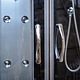 Cabina dus hidromasaj Regata Caraibe, material cadru aluminiu, cadita inalta semirotunda, 90 x 90 x 215 cm Cabina dus hidromasaj Regata Caraibe, material cadru aluminiu, cadita inalta semirotunda, 90 x 90 x 215 cm