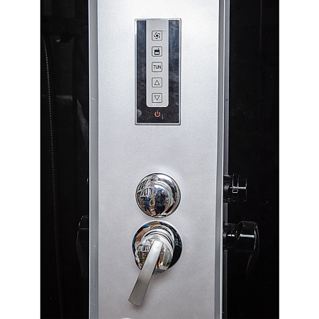 Cabina dus hidromasaj Sanotechnik Hidro BH950, material cadru aluminiu, cadita inalta semirotunda, 90 x 90 x 215 cm Cabina dus hidromasaj Sanotechnik Hidro BH950, material cadru aluminiu, cadita inalta semirotunda, 90 x 90 x 215 cm