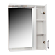 Set mobilier baie Badenmob Seria 004 - 60, masca + lavoar + oglinda, alb  