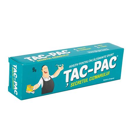 Adeziv incaltaminte Tac Pac, transparent, 9 grame Adeziv incaltaminte Tac Pac, transparent, 9 grame