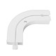 Cot final sina tavan SH1, stanga / dreapta, PVC, alb, 1 canal Cot final sina tavan SH1, stanga / dreapta, PVC, alb, 1 canal