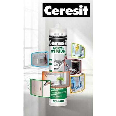 Etansant acrilic Ceresit CS 11, alb, interior/exterior, 280 ml Etansant acrilic Ceresit CS 11, alb, interior/exterior, 280 ml